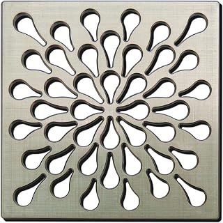 Ebbe E4805-BN 4" Unique Grate, Splash, Brushed Nickel