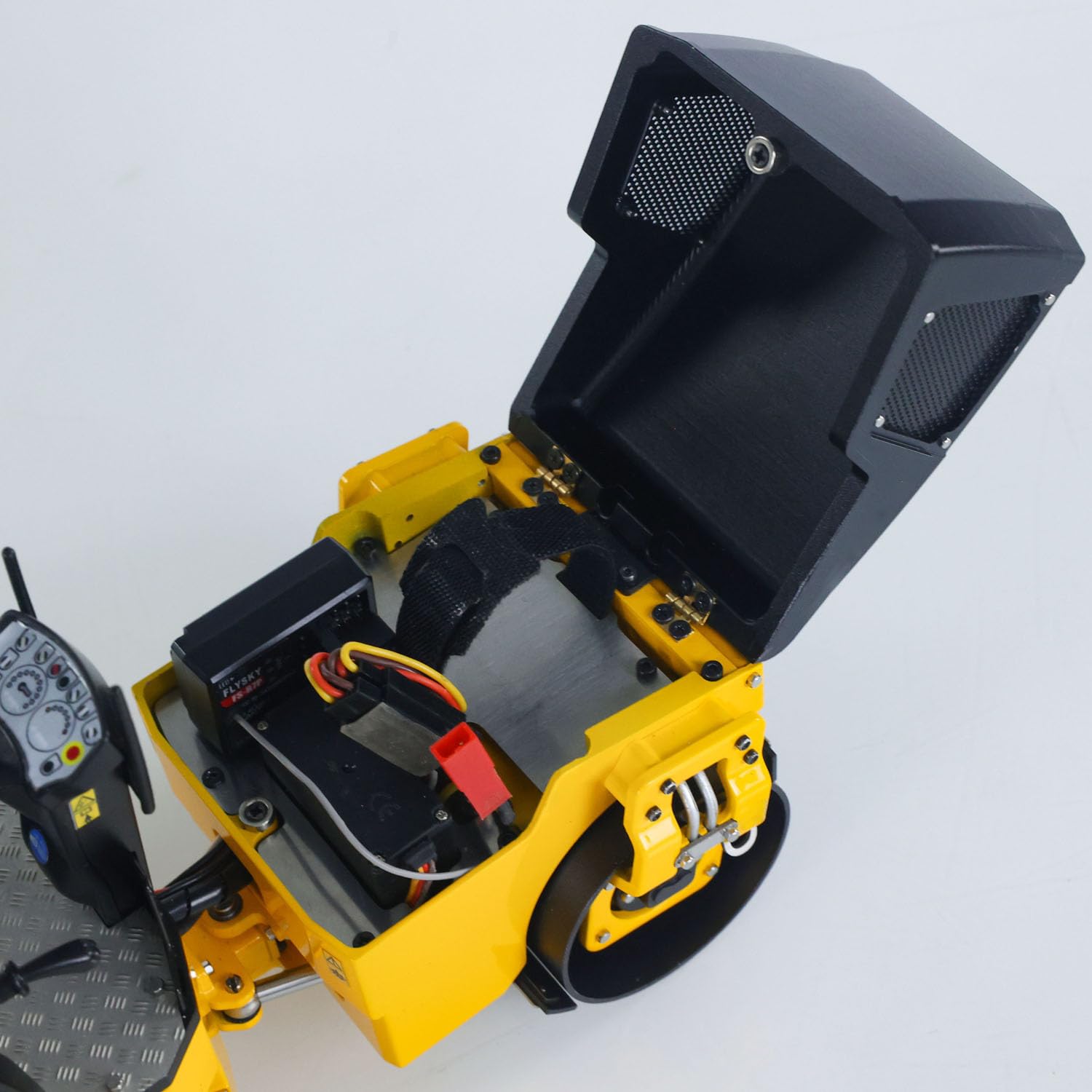 TOUCAN RC HOBBY 1:14 Metall-RC-Elektro-Straßen Walze BW120AD RTR Fernsteuerung Fahrzeug Modell Flysky ST8 Radio-Batterie-Licht-System Hobby-Modell