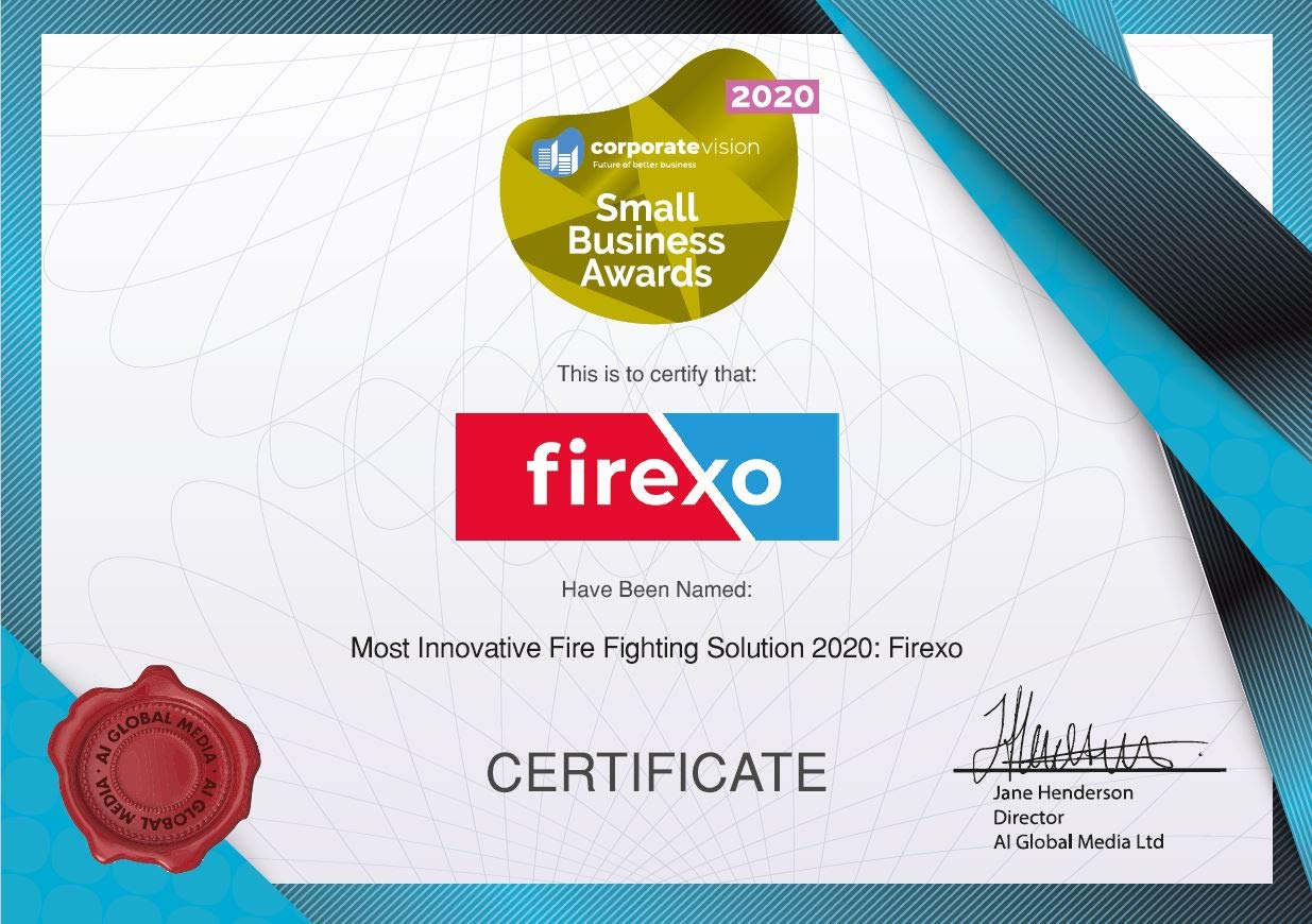 Firexo Estintore (6 Liter) - Fire Extinguisher Per Casa, Ristorante, Cucina, Camper, Lavoro, Barca, Camino - Estintore per tutte le classi di incendio