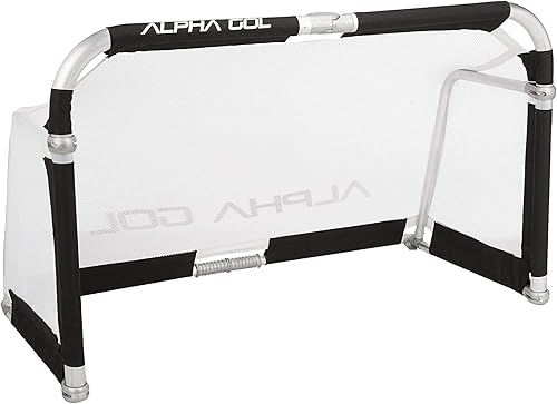 Miniatura 8 de Alpha Goal - Portería plegable de aluminio con bolsa de transporte Rojo -,Negro -,marino,Real,https://www.amazon.com/dp/undefined