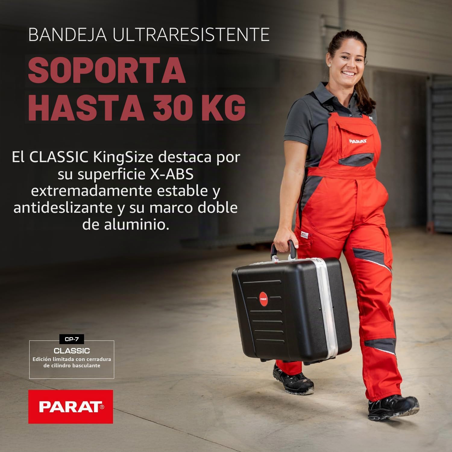 Parat 1945010001 Limited Edition - Maletín de herramientas (tamaño XL, bolsa de herramientas sin contenido, color negro)
