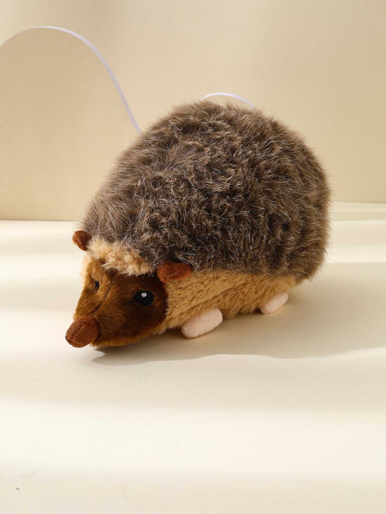 Shineyidoor Plush Hedgehog Dog Toys, Squeaky Dog Toys for Aggressive Chewers, Funny Dog Stuffed Animals Chew Toy, Indestructible Dog Toy for Puppy