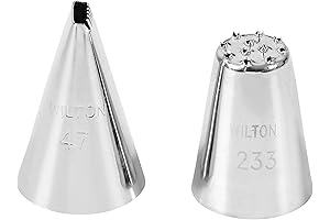 Wilton Basketweave and No.233 Multi-Opening Piping Tip Set