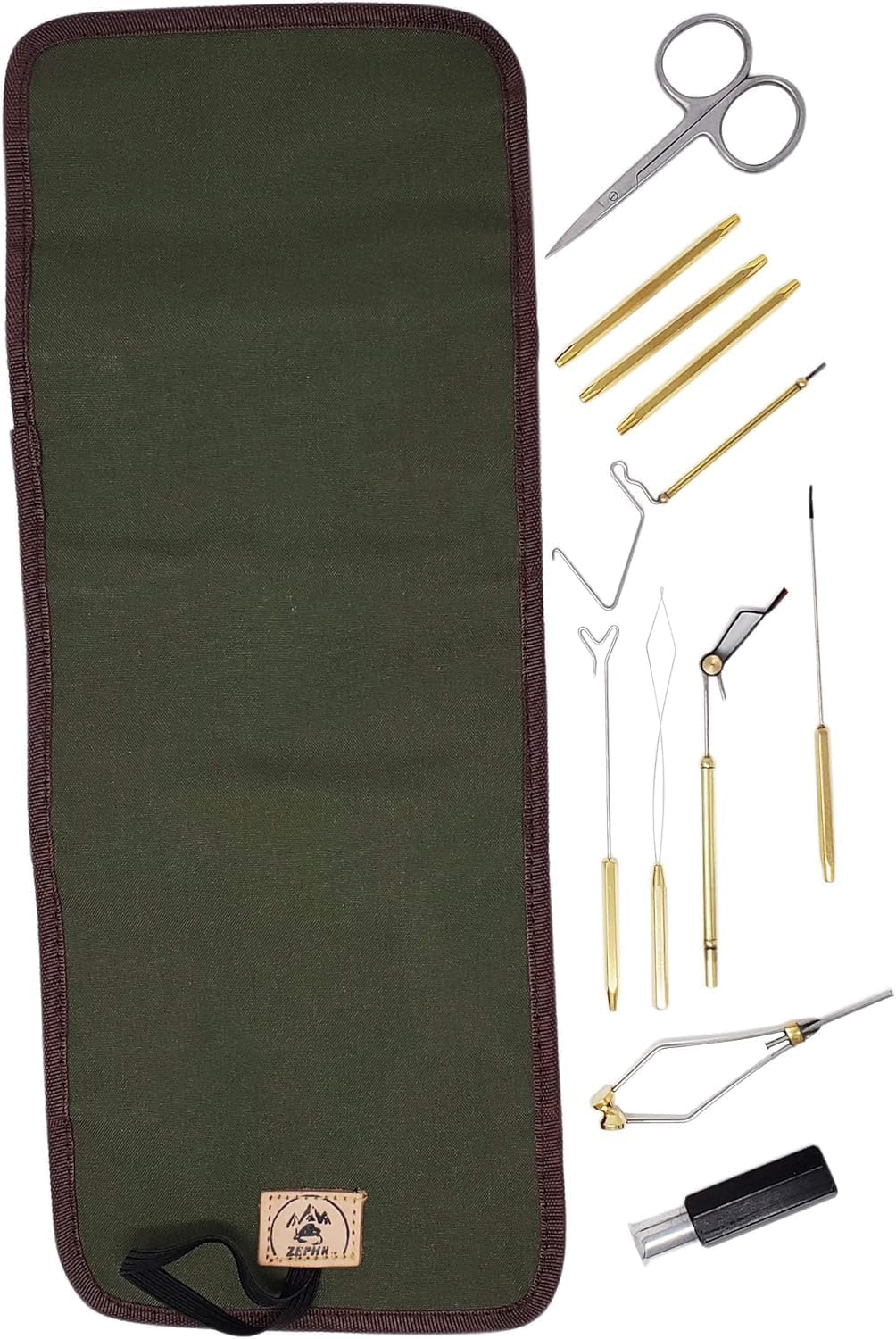 Fly Tying Tool Kit with Pouch 9 Fly Tying Tools Included