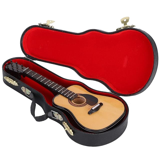 Foto 8 de 8 de Tomotato Modelo de Guitarra en Miniatura de 20 cm