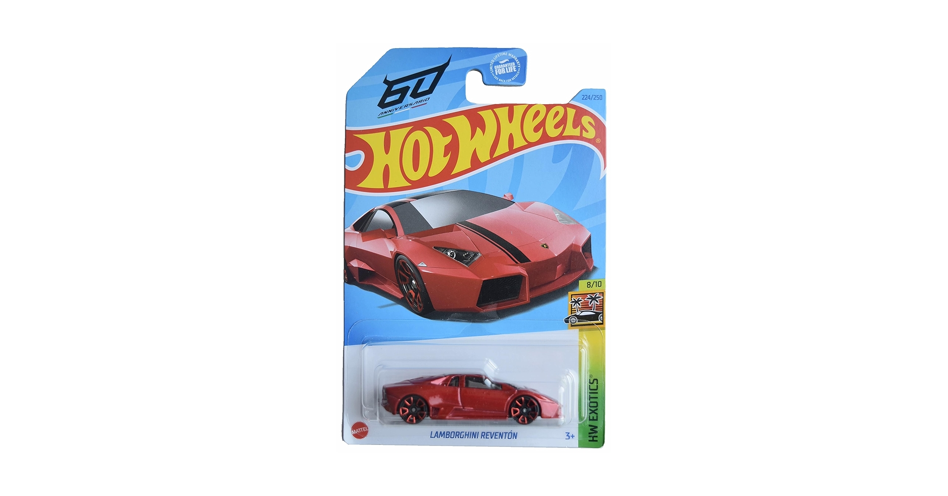 Hot Wheels マテルエリート1/43 ランボルギーニ レヴェントン Amazon.com: Hot Wheels Lamborghini Reventon, HW Exotics 8/10