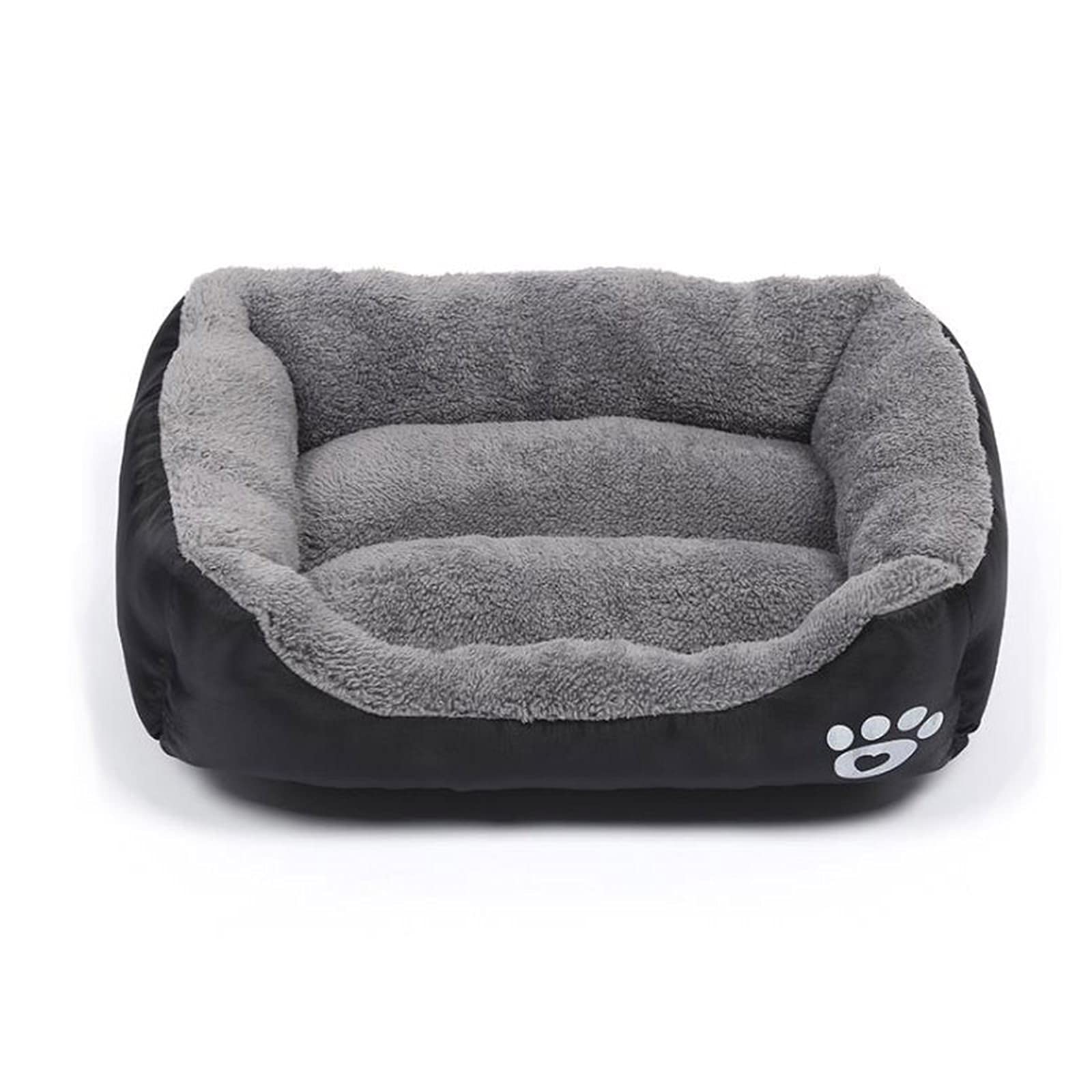 Chenil créatif LWZ en velours et flanelle noire taille 3 pour le confort absolu de votre chat