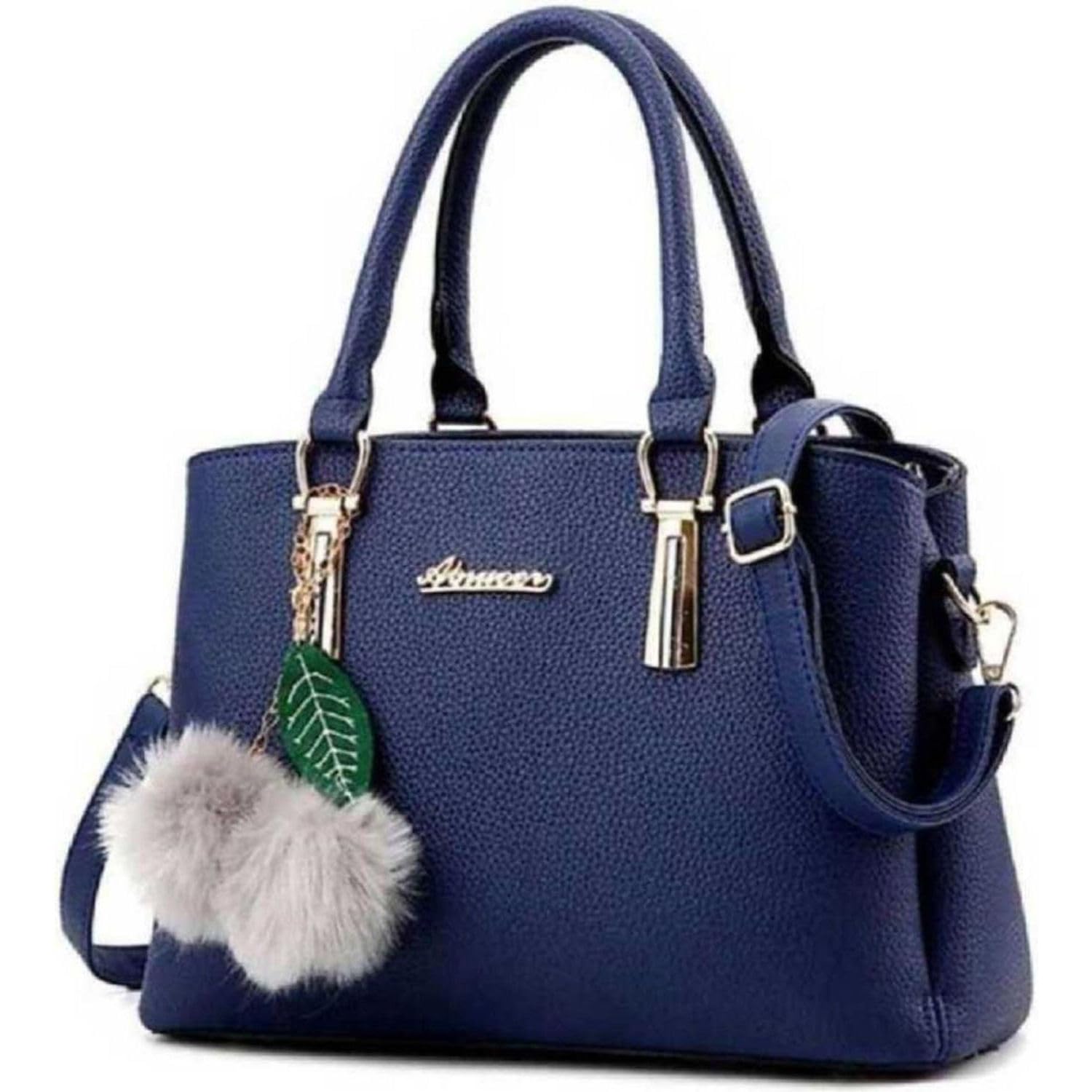 ASK FASHION Women’s Stylish Handbag | Elegant Everyday Carry Bag for Work, Travel & Daily Use | Spacious, Lightweight & Trendy Design489-JC-201-Blue -461
