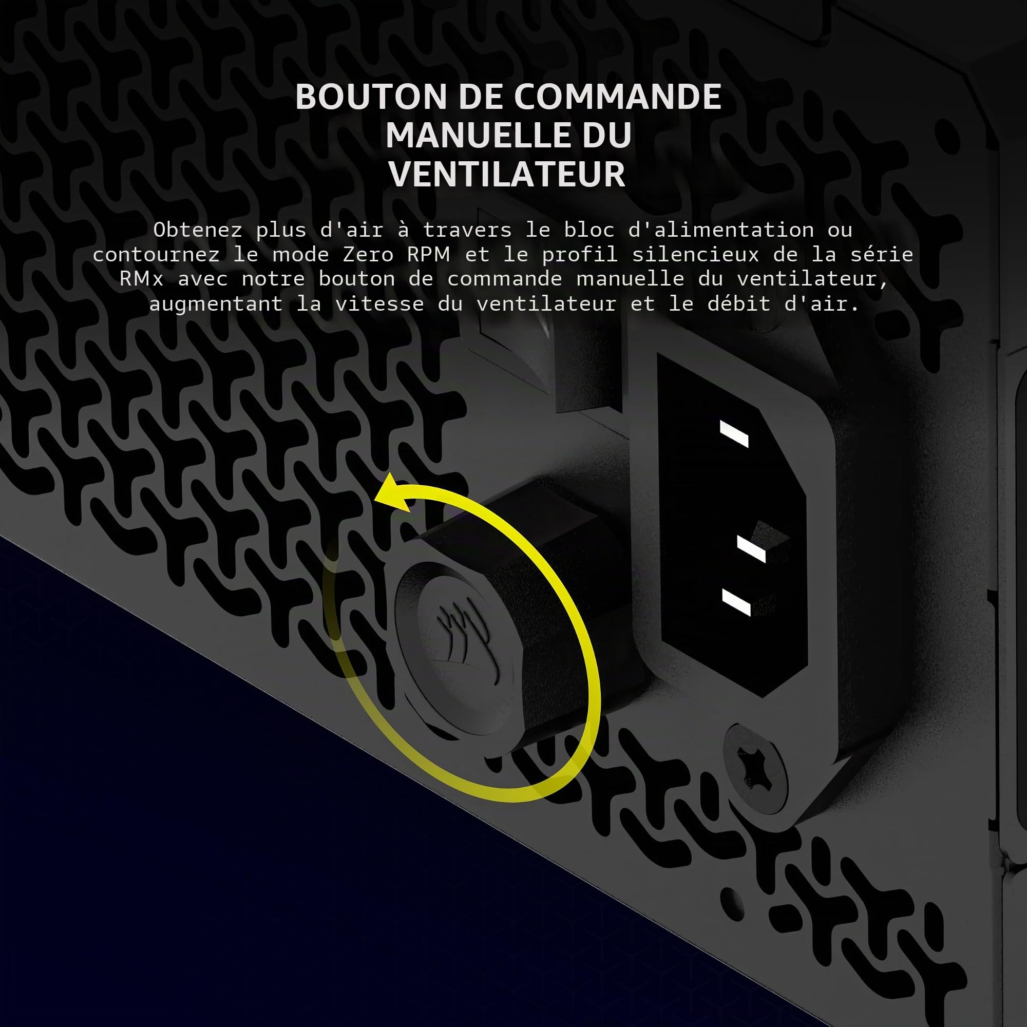 Corsair RM750x ATX 3.1 PCIe 5.1 Ready Bloc d'alimentation entièrement modulaire 750 W - Faible Bruit, efficacité cybenetics Or, connecteur natif 12V-2x6 - Noir