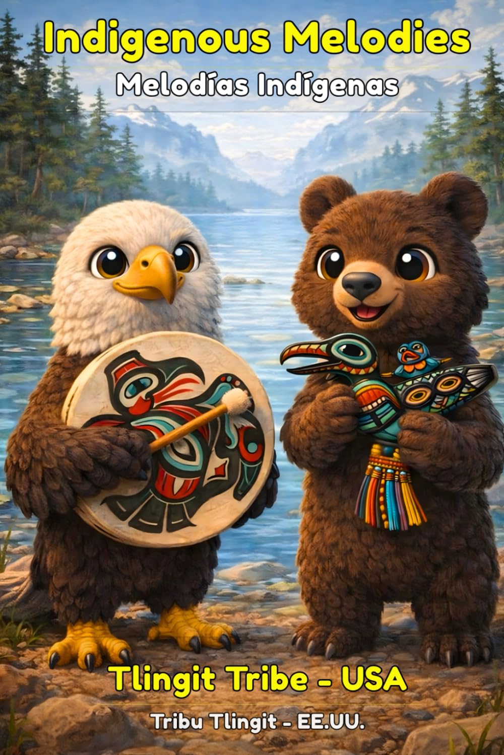Indigenous Melodies — Tlingit Tribe: A Native – Inspired Coloring Book for Children