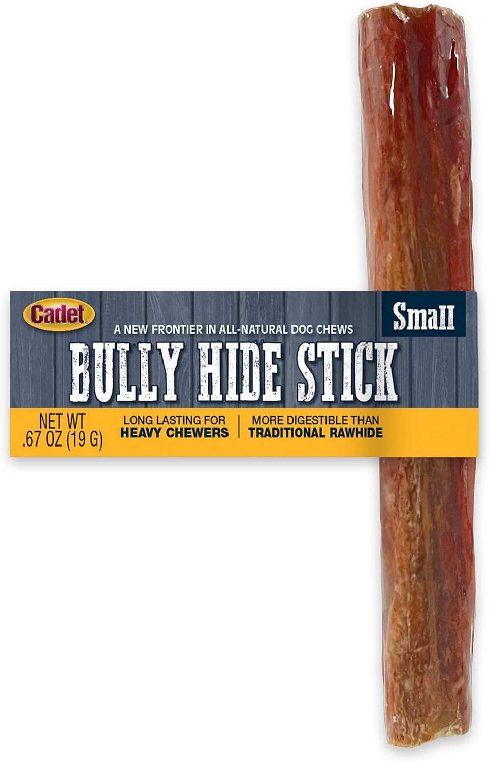 Cadet Bully Hide Sticks for Small Dogs AllNatural Beef