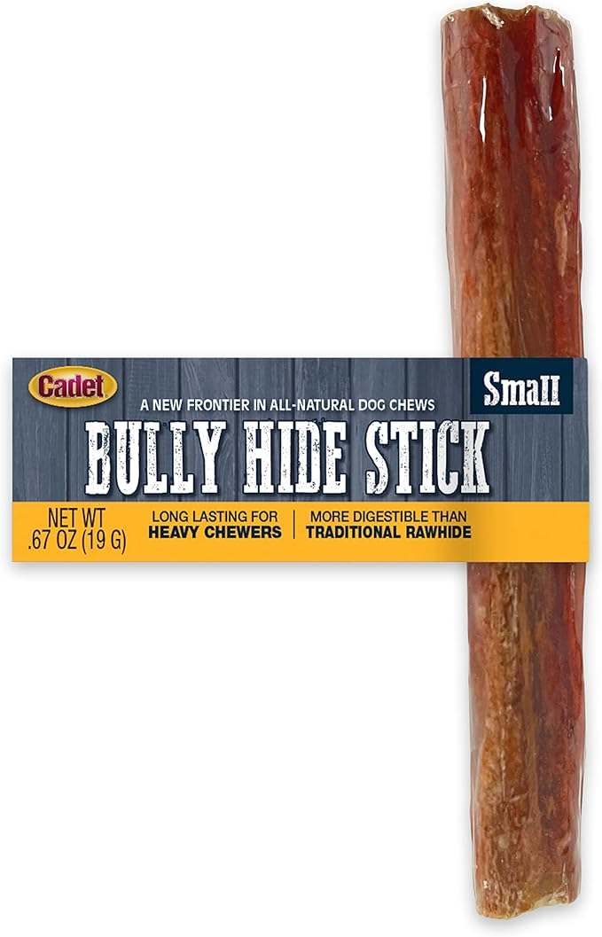 Cadet Bully Hide Sticks for Dogs AllNatural Bully Stick