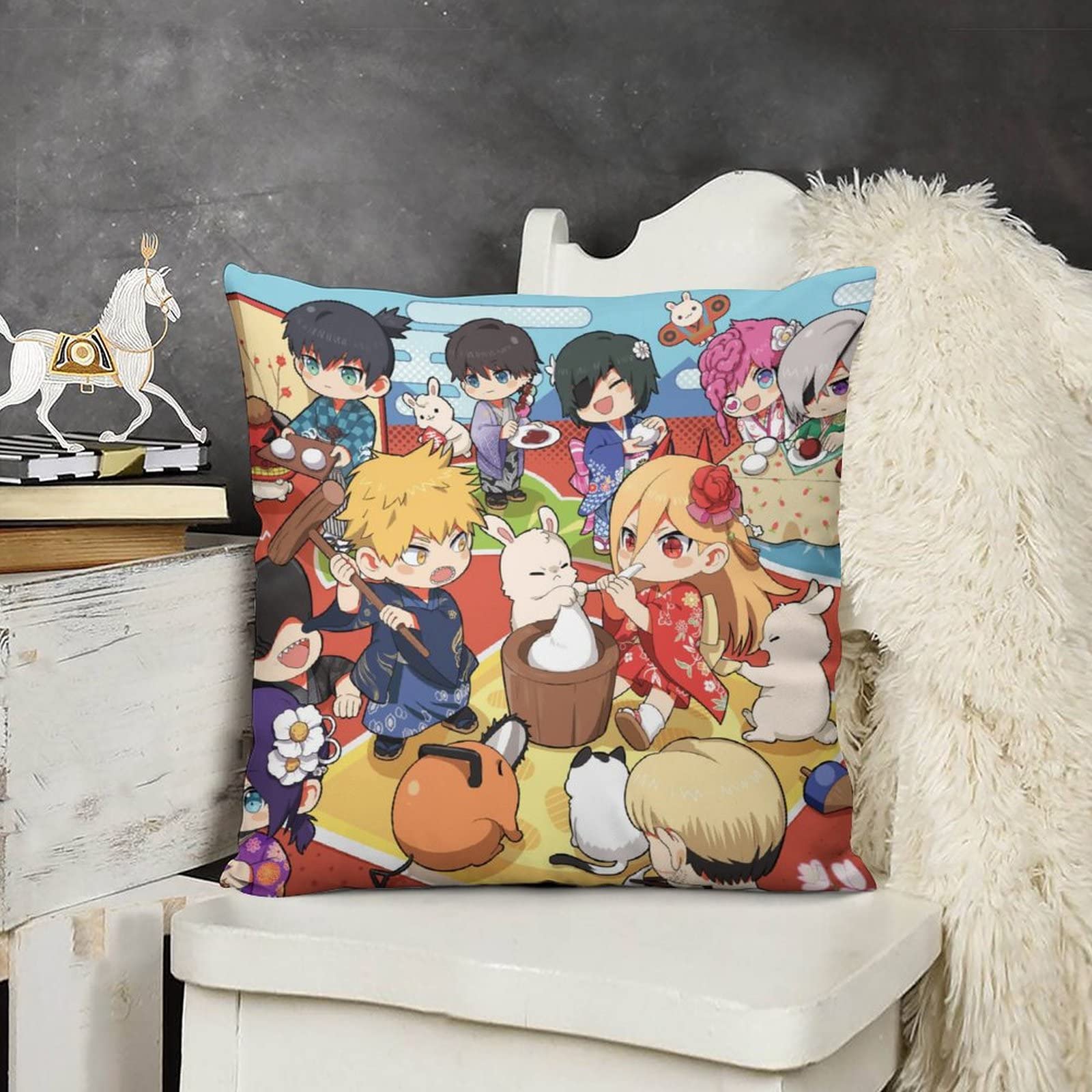 呪術廻戦 五条悟&夏油傑 アリナミン 抱き枕 Amazon.co.jp: 呪術【