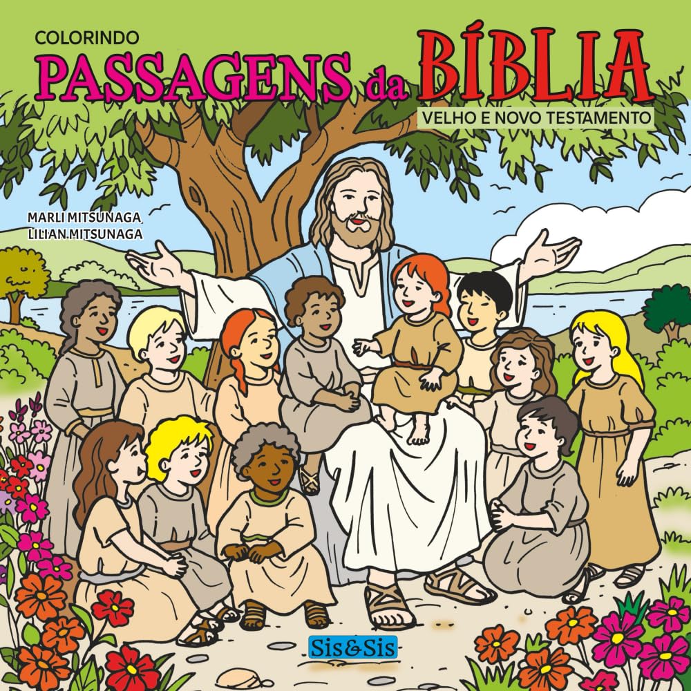 Colorindo Passagens Bíblicas: Velho e Novo Testamento