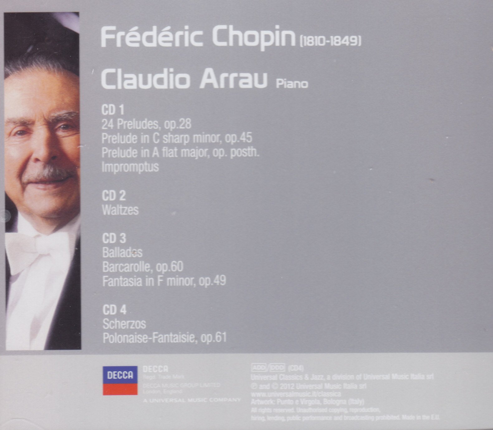 Plays Chopin (Box7 (24 Preludi Op.28,Improvvisi,Notturni,Barcarolle,Ballades,)
