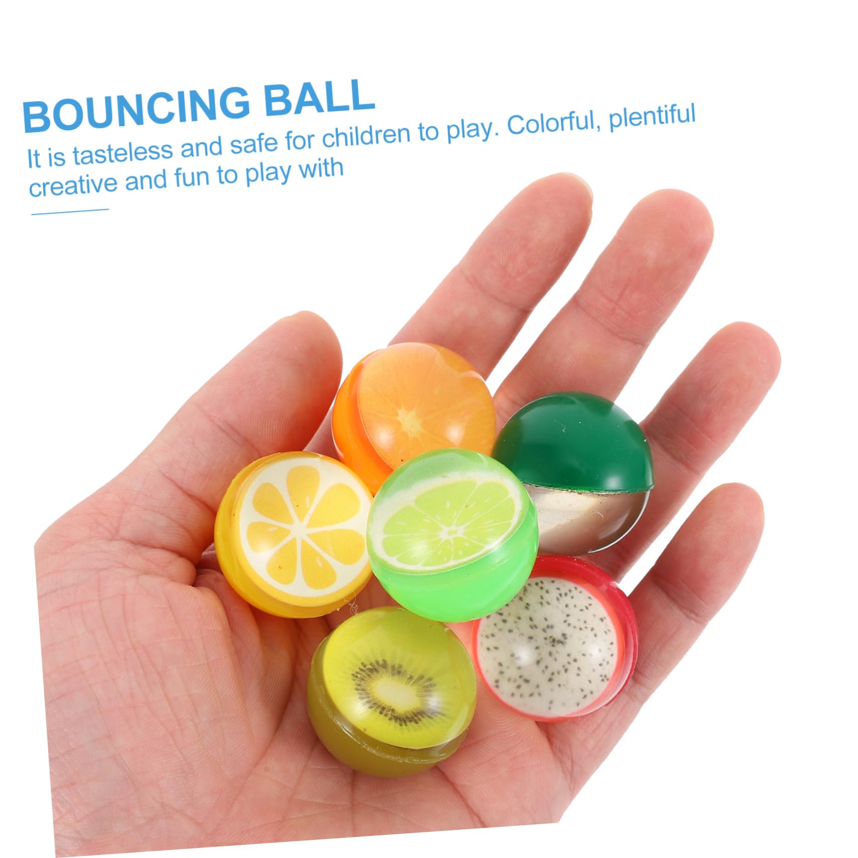 FOYTOKI 24pcs Bouncy Balls Large Bouncing Ball Toys Boys and Girls Funny Toy Educational Toy Safe Fun for Boys and Girls