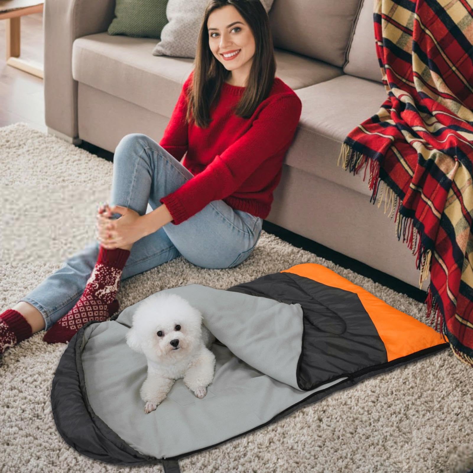 Warmer Hundeschlafsack, beheizter schlafsack Outdoor-Katzenwärmer,