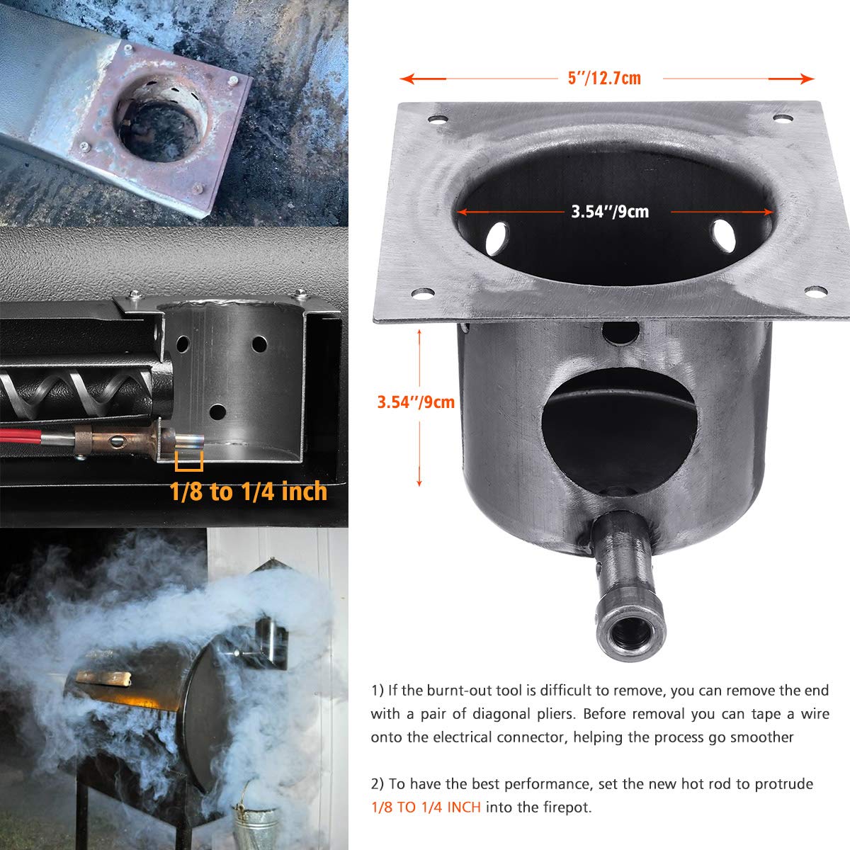 Kit Accenditore Hot Rod Ricambio Per Griglie Traeger Compatibile Con Ironwood 1043807