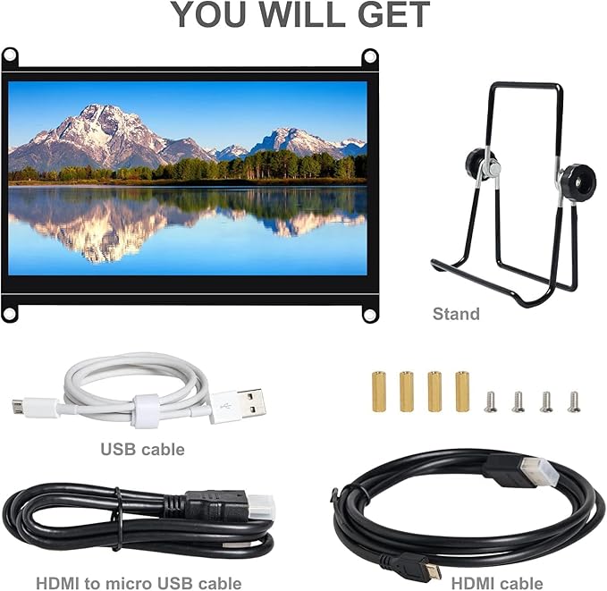 Monitor Táctil Portátil 7 Pulgadas FHD IPS miniatura 6