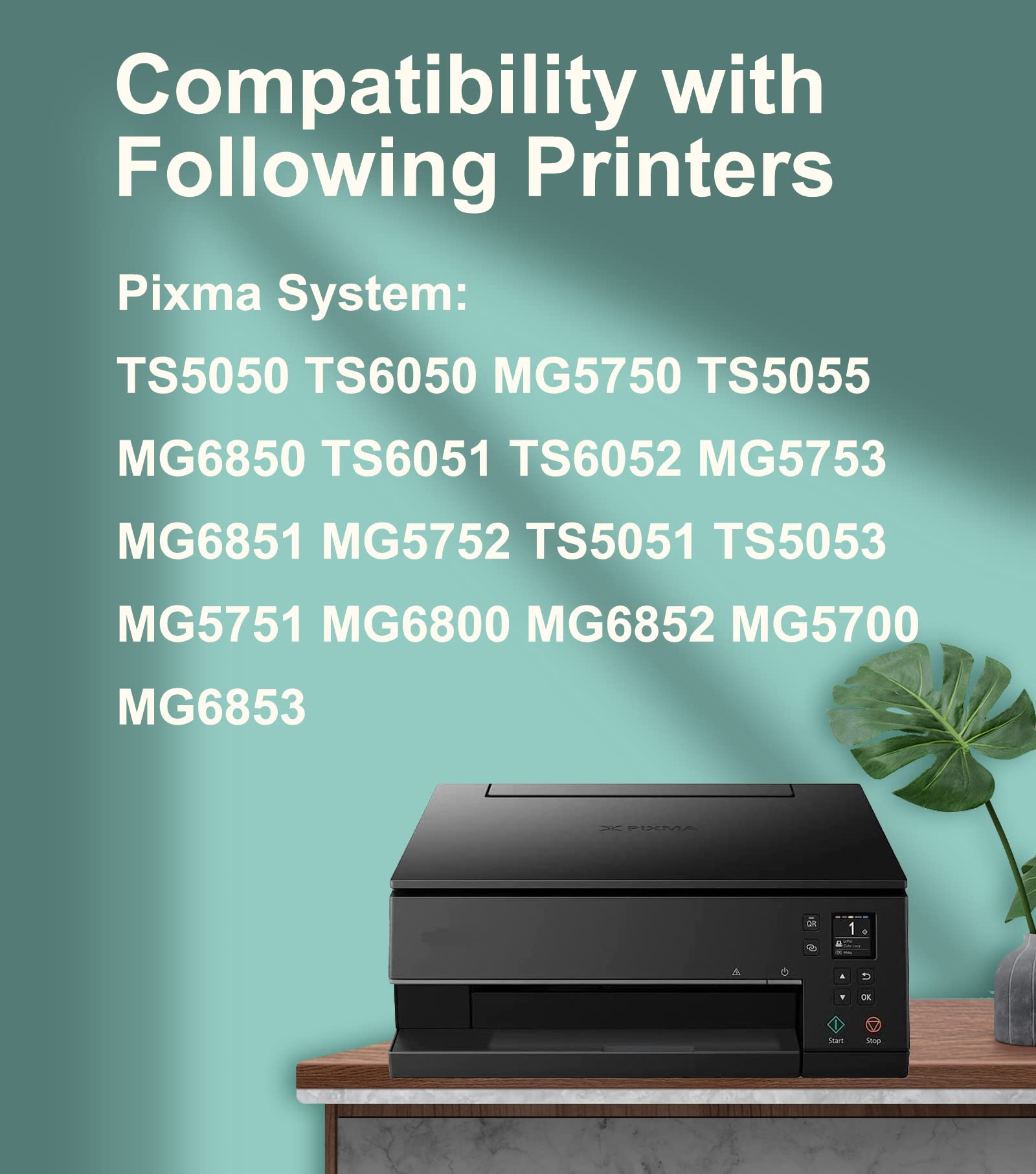 Inchiostro Compatibile Canon PG-525 CL-526 Kit Ricarica Inchiostro Per Stampanti Canon IP4850, MG5150, MG5250 - 500ml Con Resetter Chip Cartucce Canon Ts5150 - Foto 4