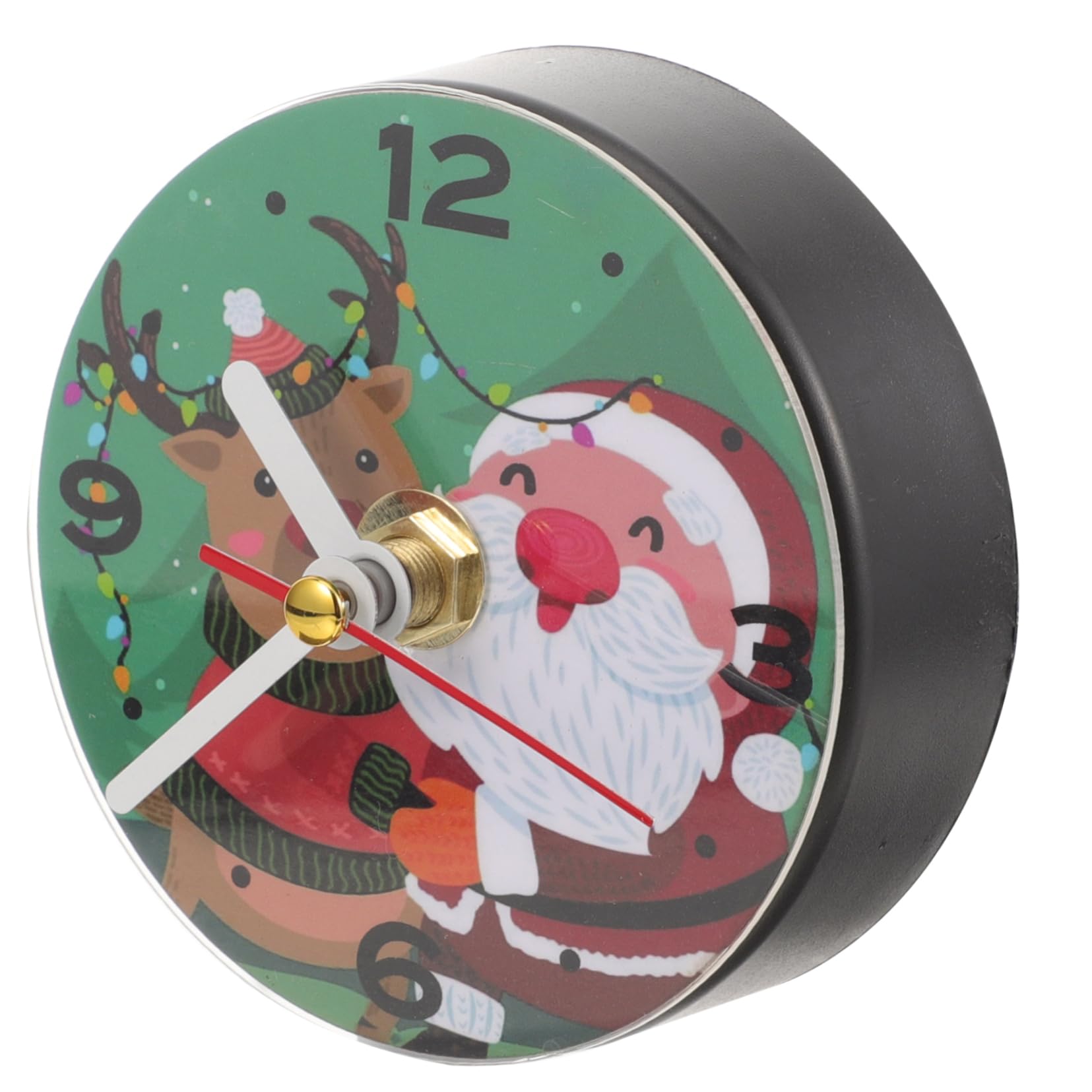 Homoyoyo 5piezas Reloj De Pared Magnético Silencioso De Navidad Decorativo y Práctico para Dormitorio Cocina y Oficina Diseño Creativo como para Nuevos Hogares