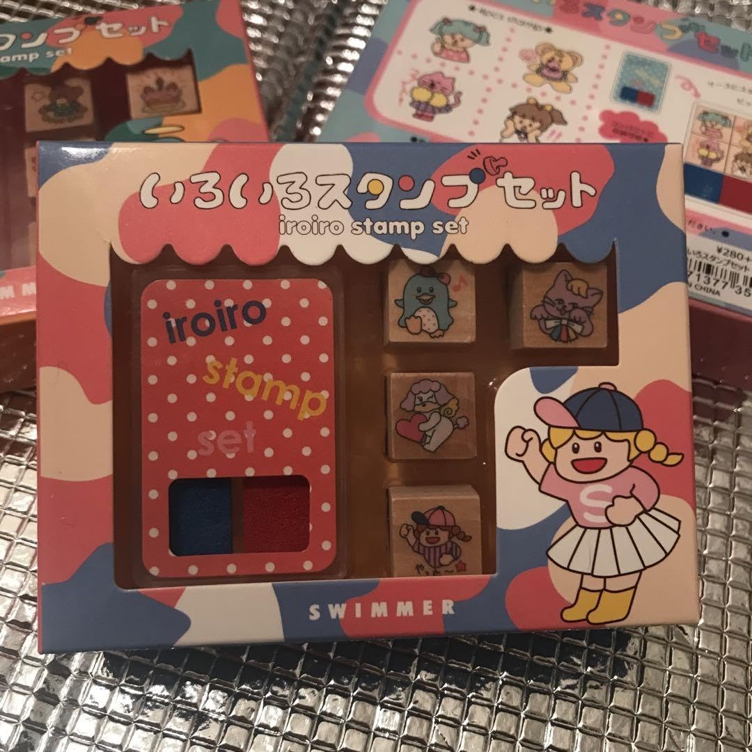 Amazon.co.jp: swimmer いろいろスタンプセット 3点 : おもちゃ