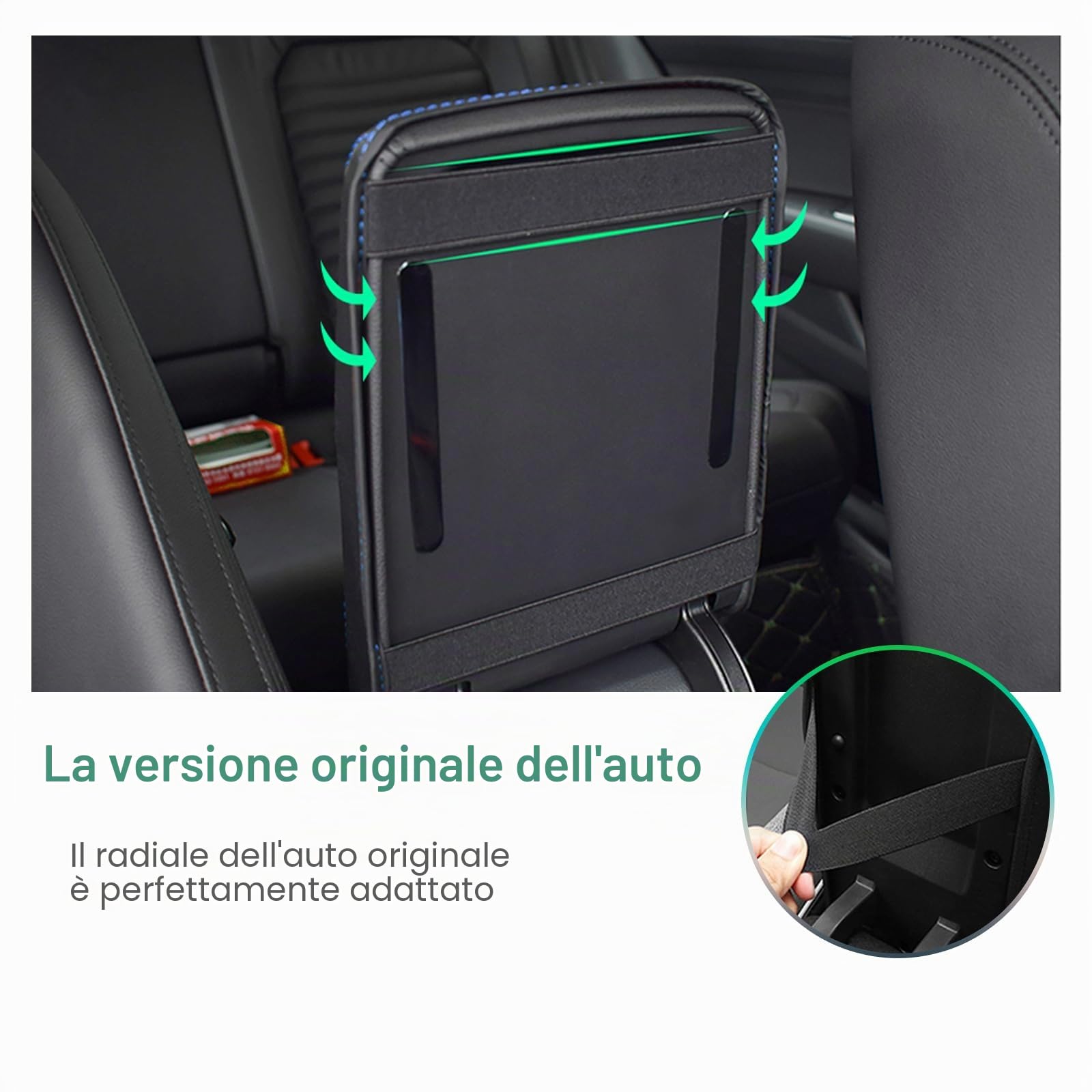 GAFAT Compatibile con Nissan Qashqai J12 e-Power 2022-2025 2026 Copertura per Bracciolo, Protezione Braccioli Console Centrale, Rivestimento in pelle PU, Facelift Qashqai ePower Accessori (Blu)