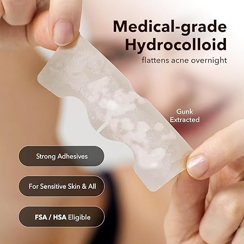 Miniatura 2 de Avarelle ZitOut - Parches de nariz (16 parches) Parches de acné de árbol de té para espinillas de nariz y puntos negros de poros Tiras de nariz