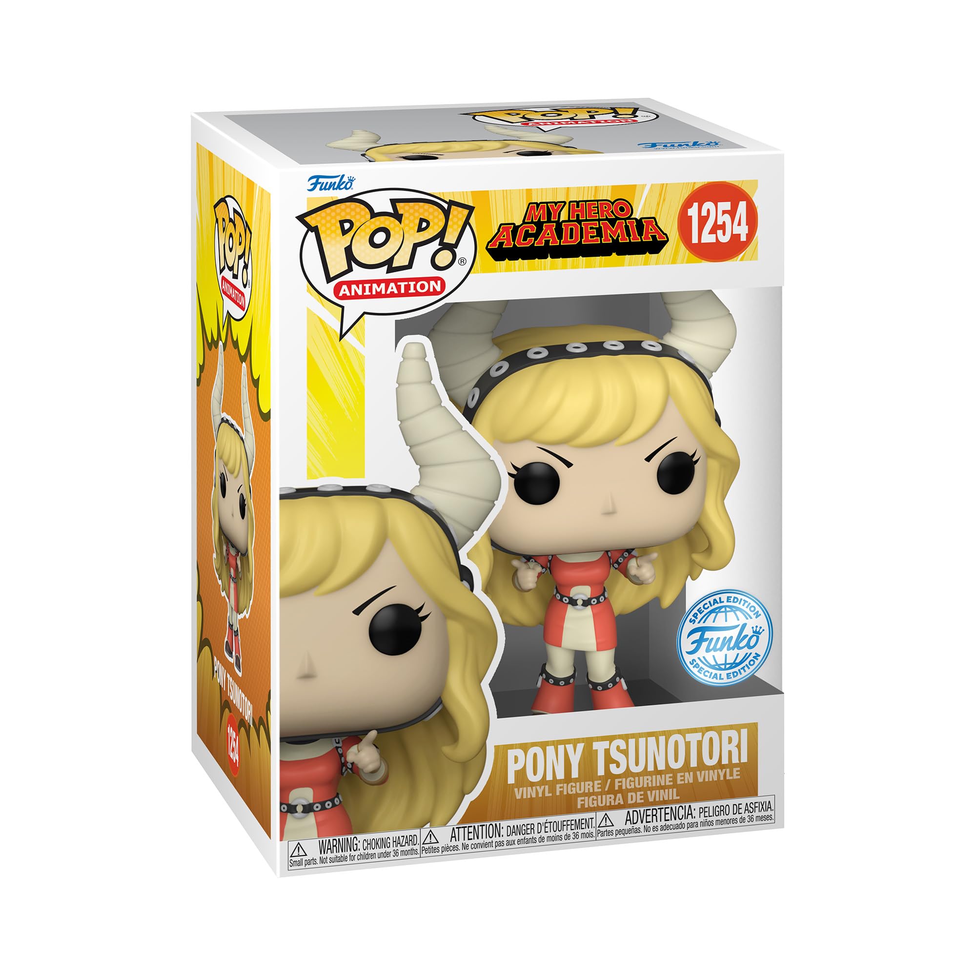 FUNKO POP! Anime My Hero Academia Pony Tsunotori #1254 Special Edition