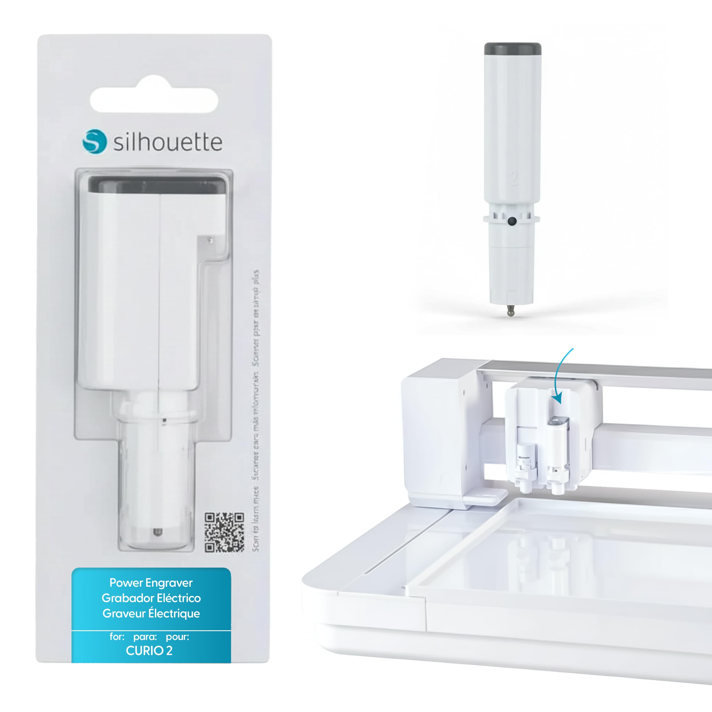 America Silhouette Power Engraver Tool for Curio 2