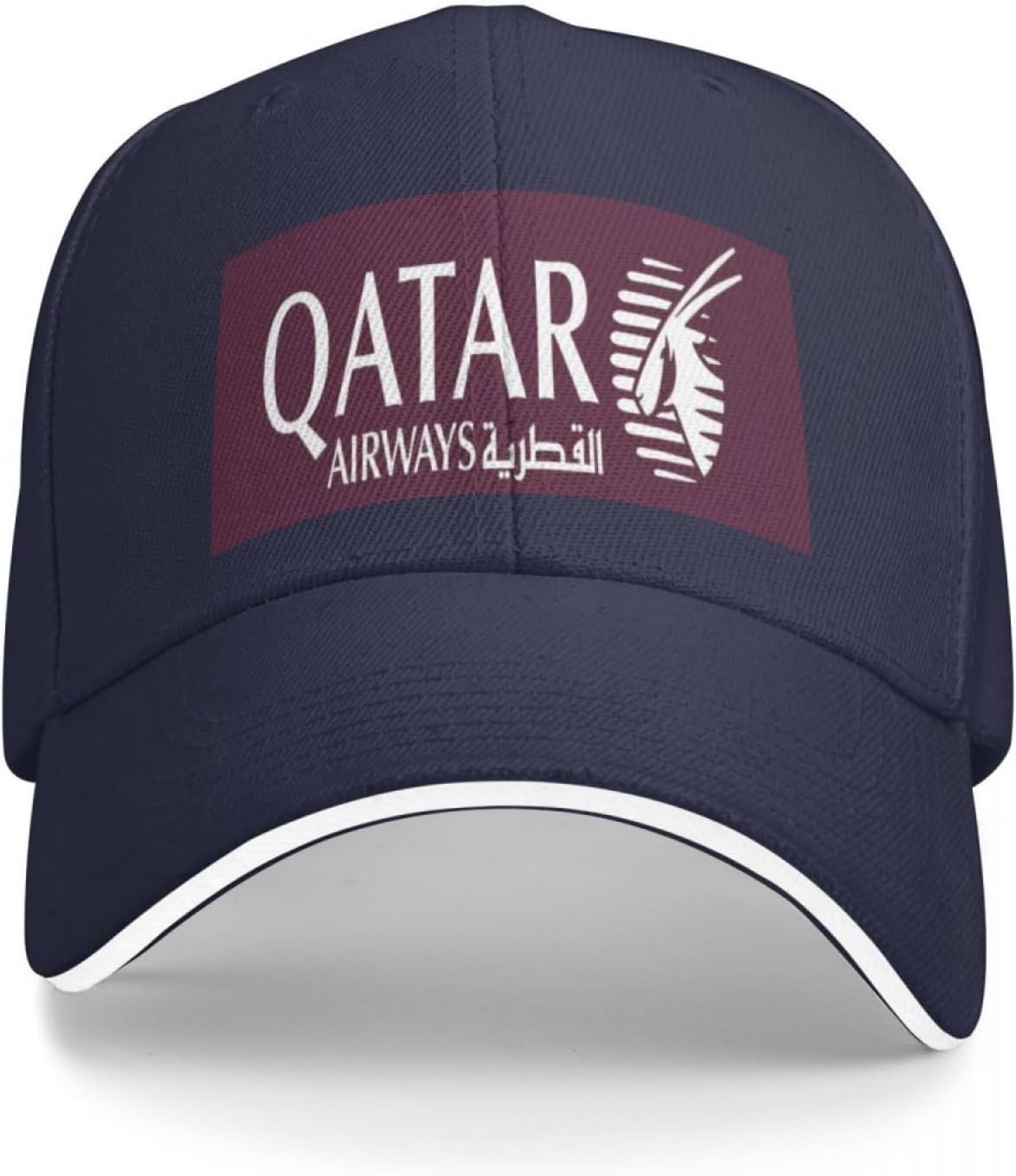 Caphatmc Unisex Kids Color Baseball Cap Hip Hop Sun Hat Airline Qatar Baseball Cap Luxury Hat Designer Hat Luxury Cap Hat Girl Men's
