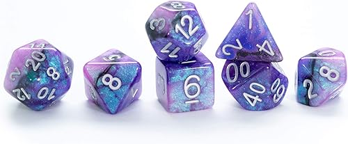 Miniatura 17 de Gate Keeper Games & Dice Gate Keeper Aether Dice: Eternity - Juego de dados de 7 piezas, juegos de Gate Keeper