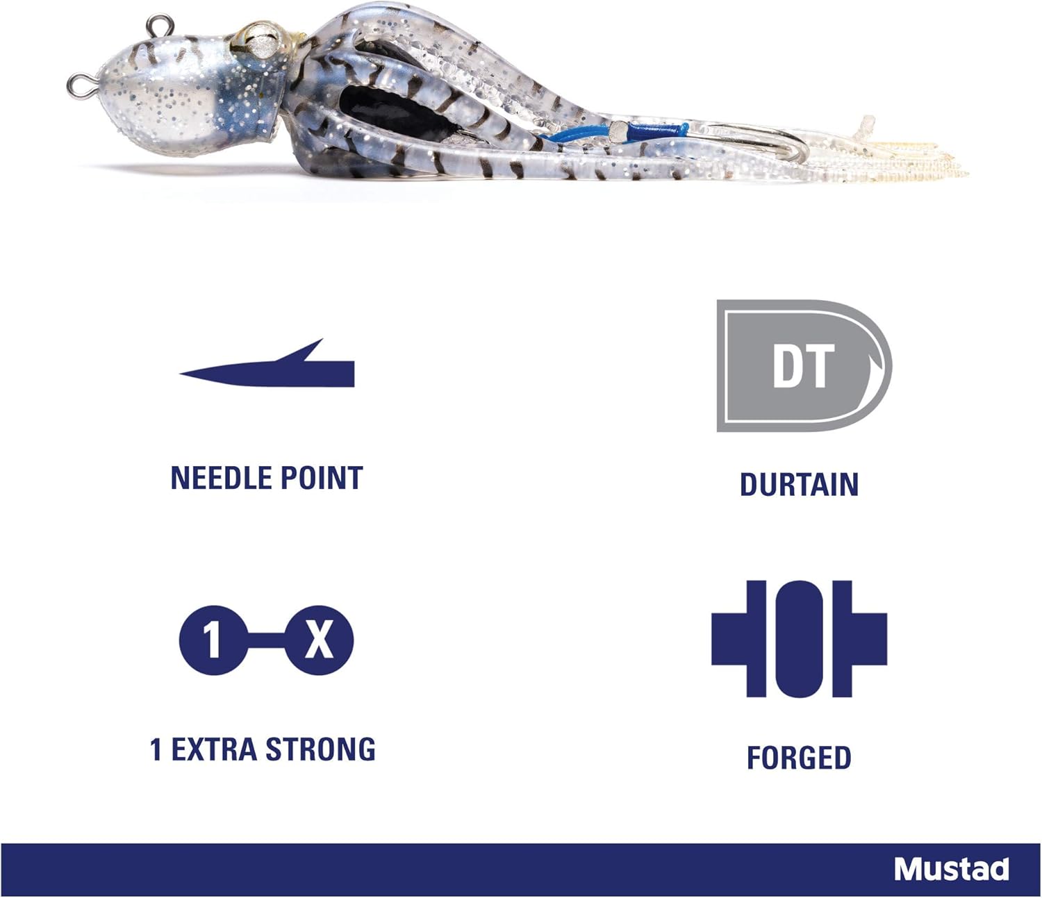 Mustad Octopus Live Jig w/Assist Hooks Mimic M-6oz