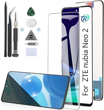 RongZy LCD Display for ZTE Nubia Neo 2 5G/Z2352N Touchscreen and LCD Screen Replacement with Repair Tools Kit Black