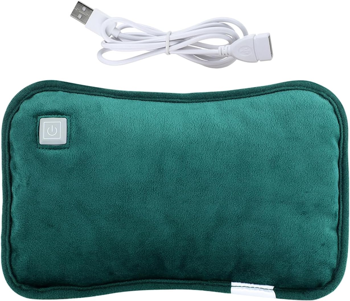 Hemoton 1pc Electric Heating Treasure Portable Hot Water Bottle Cover Rechargeable Stomach Warmer Moist Heating Pad for Cramps Winter USB Electric Warmer