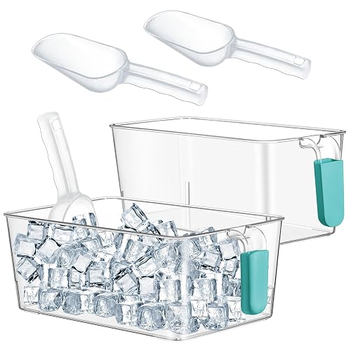 Havawish Ice Storage Bin and Flexible Scoop Set
