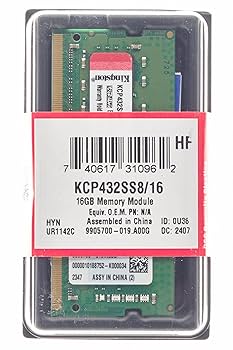 Kingston Branded Memory 16GB DDR4 3200MT/s Single Rank
