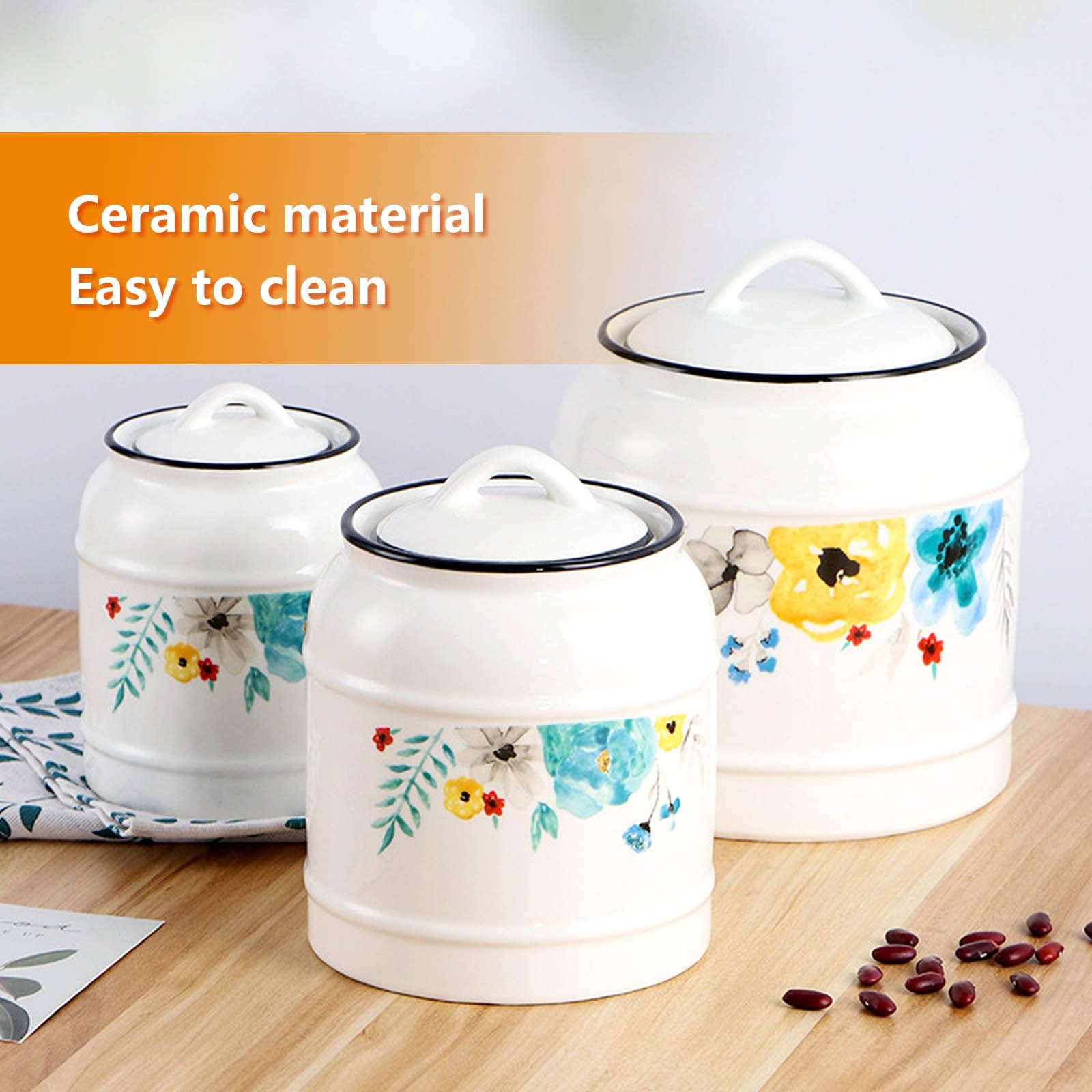 Contenitori alimentari da cucina, contenitori con coperchio ermetico, Moda, contenitore da cucina, Contenitori Ermetici per Cereali, Facile da pulire, contenitore pasta, contenitori ermetici(13
