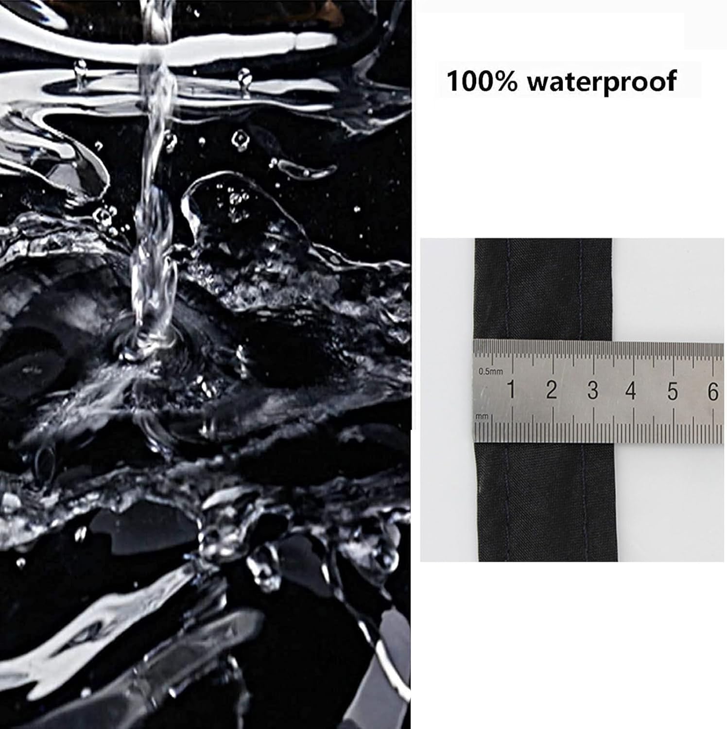 ガゼボボートバルコニー用防水タープ 透明折りたたみターポリン 植物保護ターポリン 厚手ターポリン ゴムボールコード10本付き