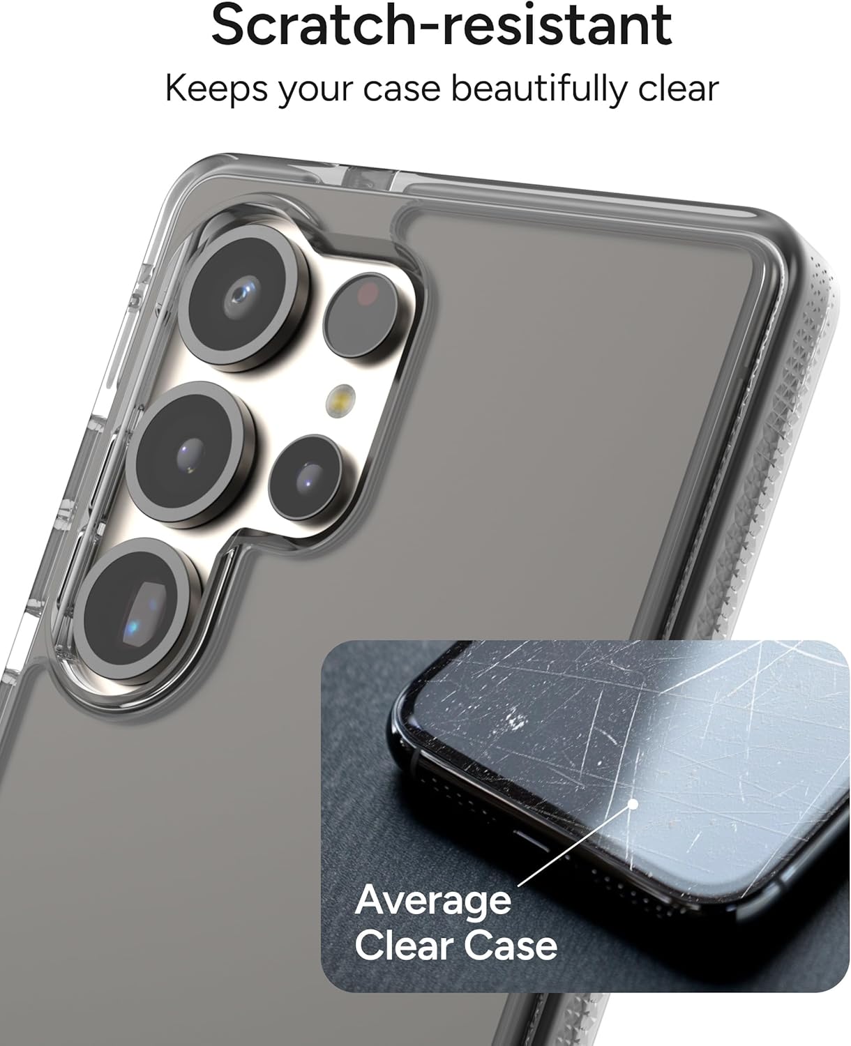 ZAGG Santa Cruz Samsung Galaxy S25 Ultra Case - Slim, 13ft Drop Protection, Wireless Charging Compatible, Graphene Strength, 70% Recycled Material, Anti-Scratch, Secure Grip, Midnight