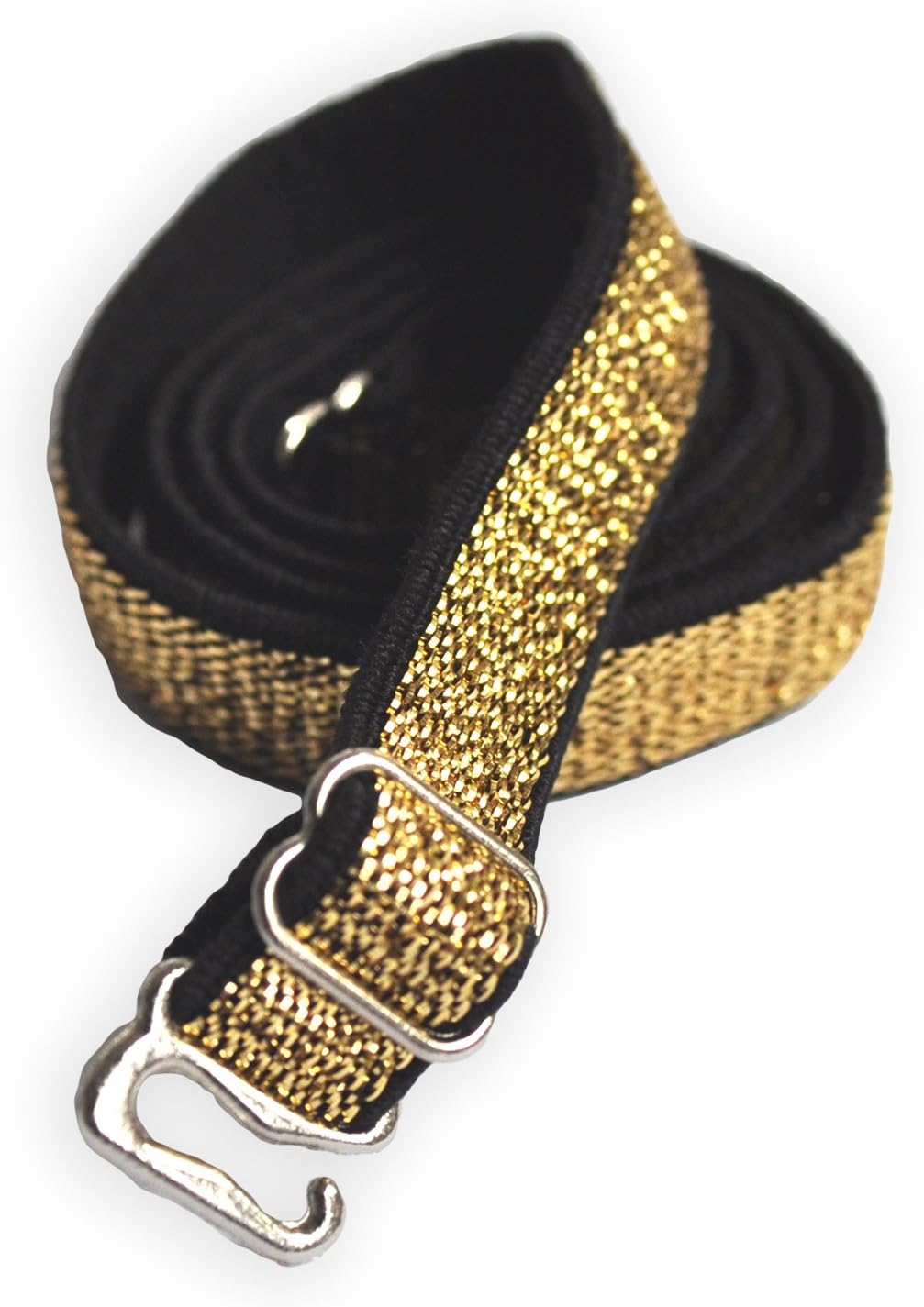 Arman Bra Straps Pair of sparkly GOLD & BLACK detachable