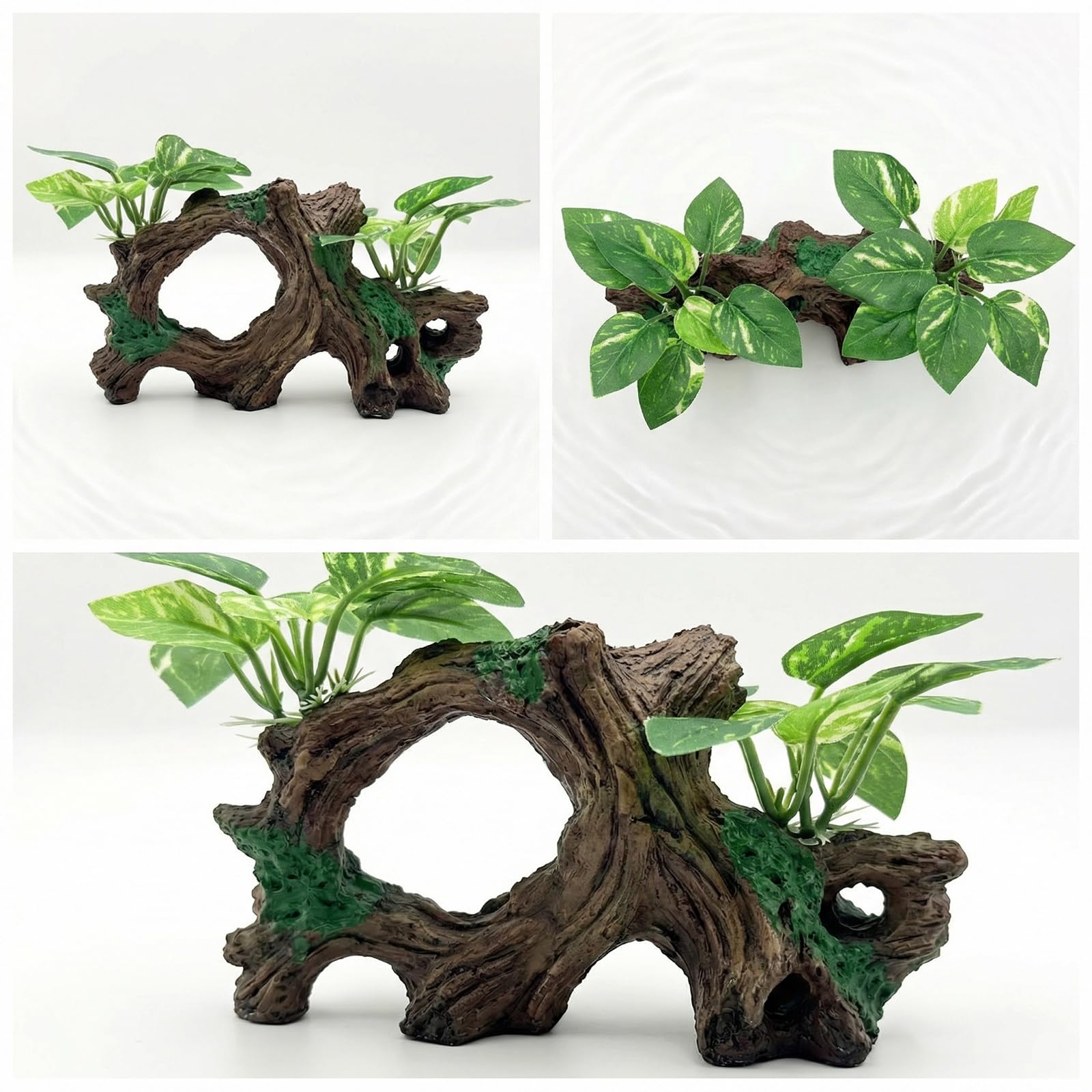 Aquarium Cave Decor - Silk Plants for Betta Fish -7 Aquarium Cave Decor - Silk Plants for Betta Fish -7