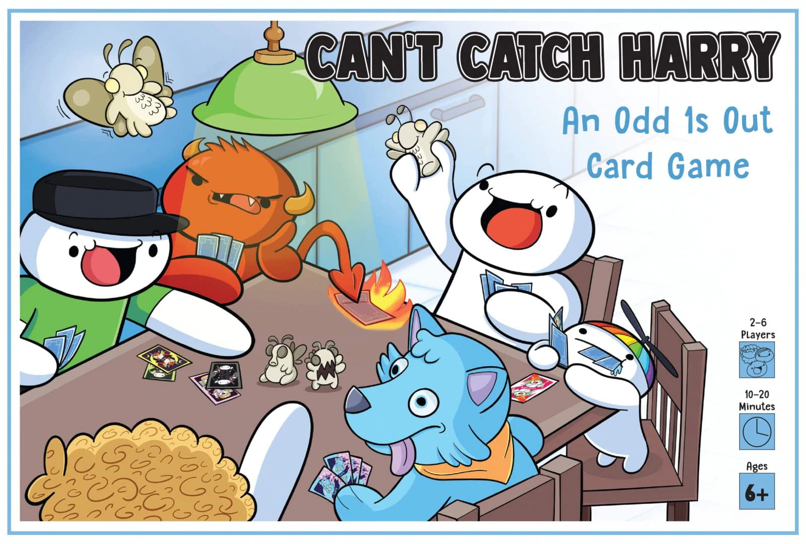 Amazon.com: Can't Catch Harry Card Game - El juego original de los Odd 1s  Out : Juguetes y Juegos