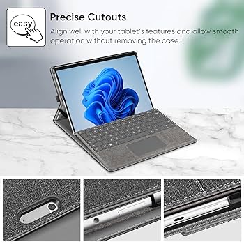 surfacepro8＋キーボード＋ペンシル＋箱＋充電ケース Amazon.com: MoKo Case Fits Microsoft Surface Pro 8 13