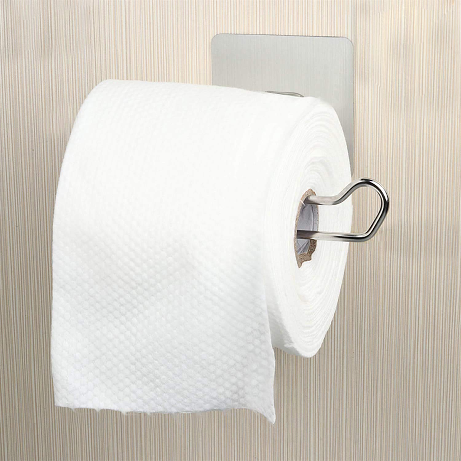 HOKIPO Magic Sticker Series No Drill SS Toilet Paper Holder in Bathroom (AR3166) (B084X7CLPJ) Amazon Price History, Amazon Price Tracker