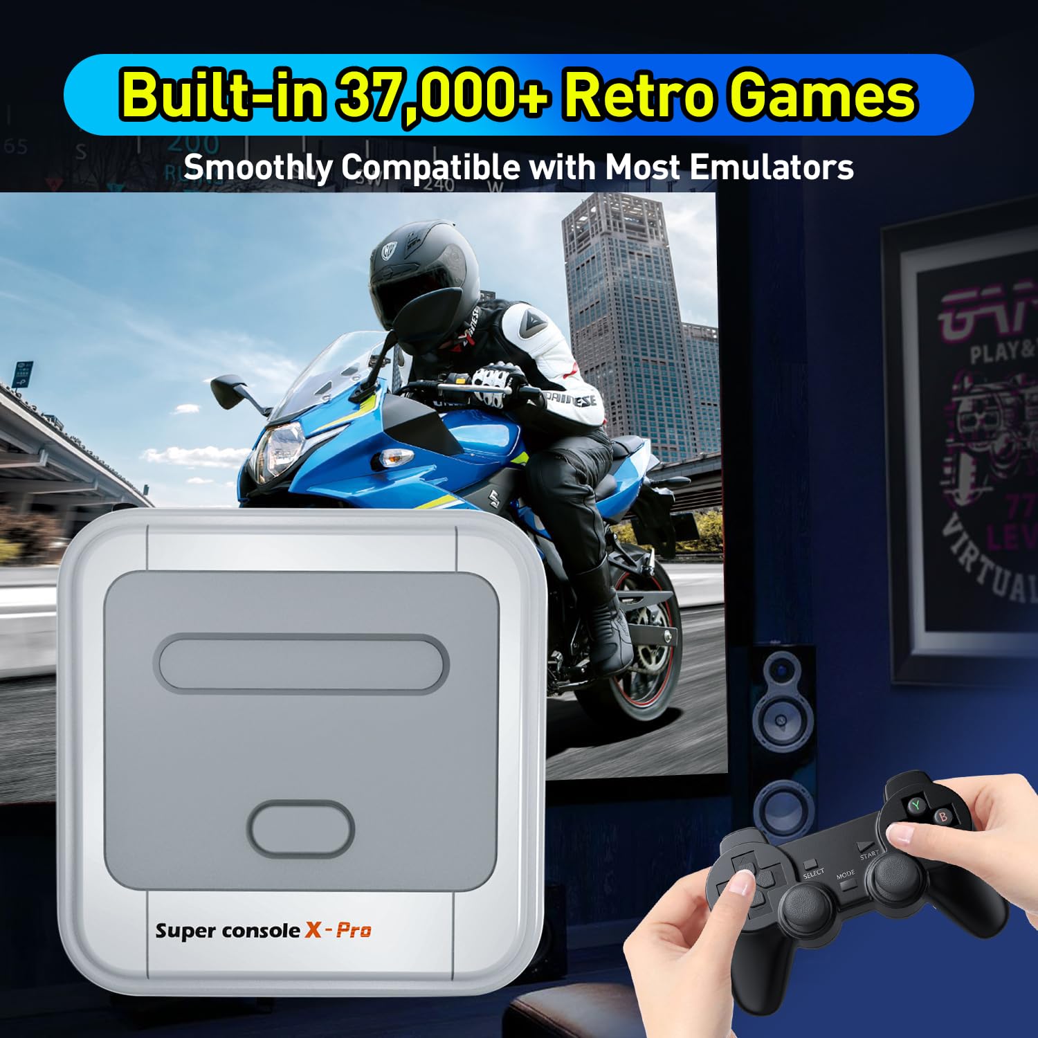 Amazon.com: Kinhank Retro Game Console,Super Console X PRO