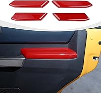 Vista 4 de Bronco - Cubierta de panel para manija interior de puerta compatible con Ford Bronco accesorios interiores de 4 puertas 2021-2024, color negro