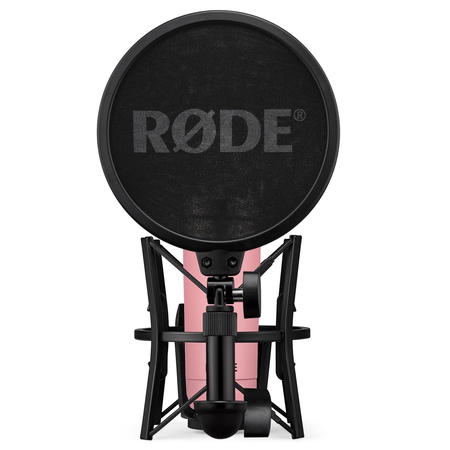 Rode NT1 Signature Pink Studio-Mikrofon + keepdrum Mikrofonständer
