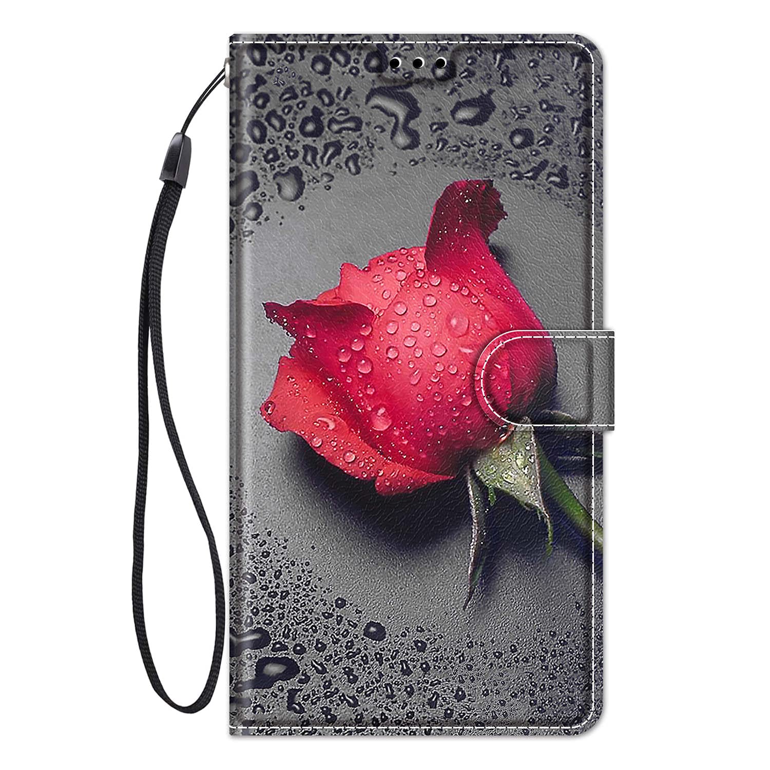 Housse étui à Rabat Pour Huawei P Smart 2019 / Honor 10 Lite - Couleur Livre Rose Doré - Matière TPU