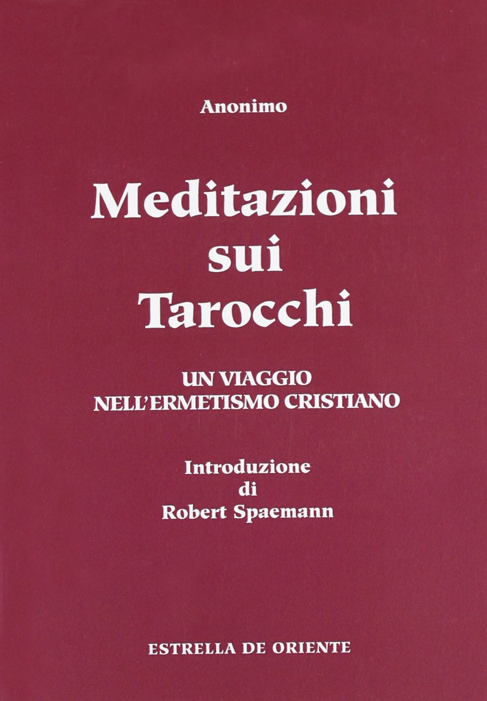 Meditazioni sui tarocchi. Un viaggio nell'ermetismo cristiano (Vol. 2)